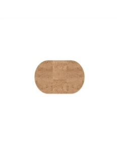 TOVAGLIETTE TAPPETINI D'ARREDO 30x20 cm OVALE pezzo singolo SUGHERO NA
