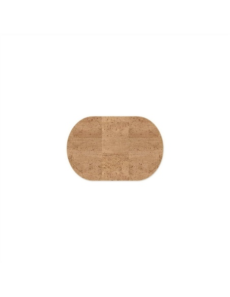 TOVAGLIETTE TAPPETINI D'ARREDO 30x20 cm OVALE pezzo singolo SUGHERO NA