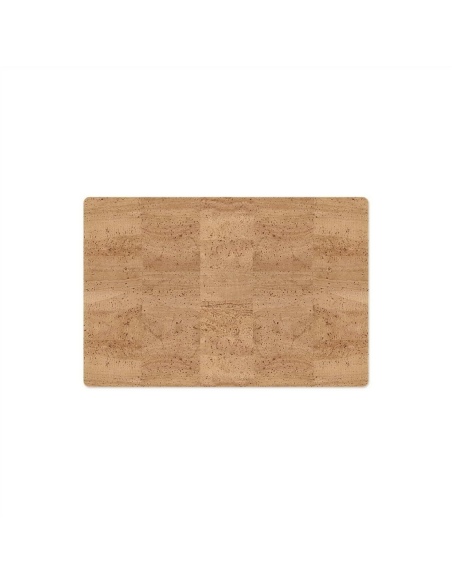 PLACEMATS 45x30 cm single piece CORK NATURAL th. 1.4