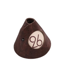 CONE table sign two sides 10 pcs. pack CORK BROWN