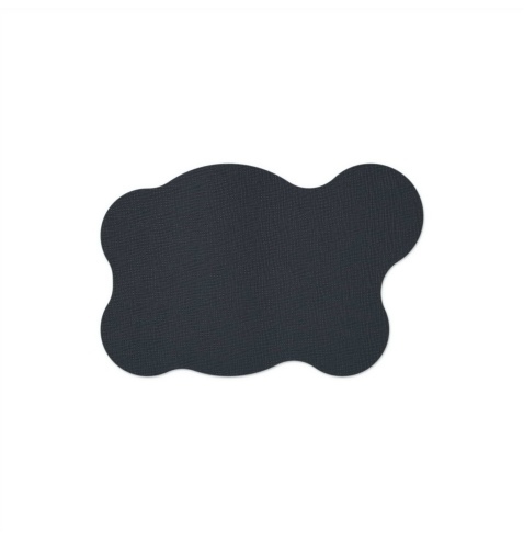 PLACEMATS 44x29 cm BLOB single piece CHEF BLUE
