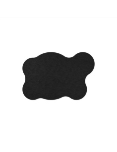 PLACEMATS 44x29 cm BLOB single piece CHEF BLACK