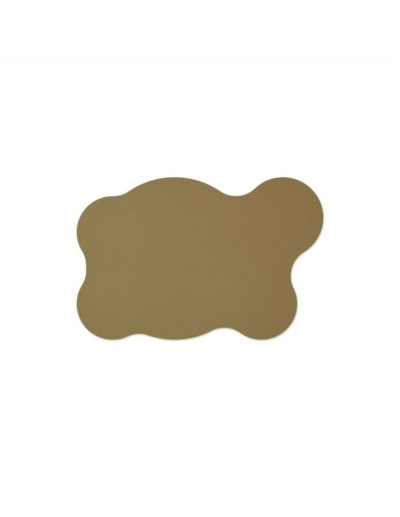 TOVAGLIETTE TAPPETINI D'ARREDO 44x29 cm BLOB pezzo singolo CHEF OCRA