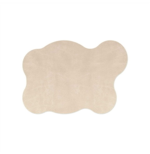 TOVAGLIETTE TAPPETINI D'ARREDO 50x35 cm BLOB pezzo singolo JUTA AVORIO