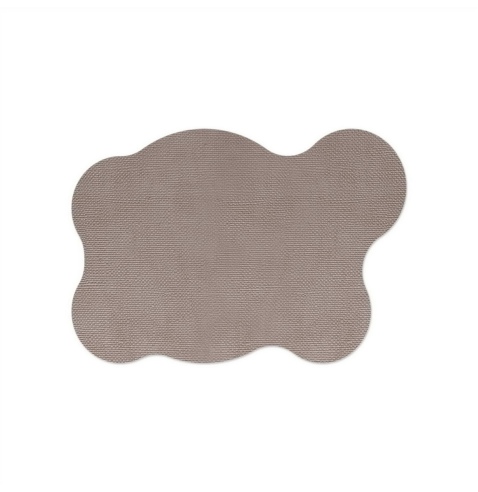 PLACEMATS 50x35 cm BLOB single piece JUTE GREY