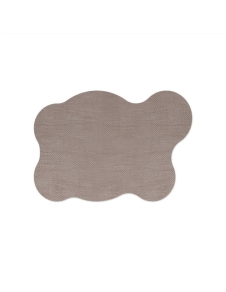PLACEMATS 50x35 cm BLOB single piece JUTE GREY