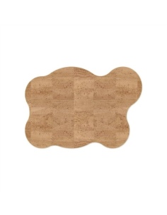 PLACEMATS 50x35 cm BLOB single piece CORK NATURAL th. 1.4