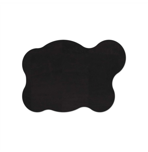 PLACEMATS 50x35 cm BLOB single piece CORK BLACK