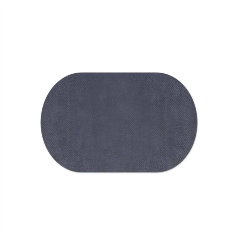 OVAL PLACEMATS 47x30 cm OVALE single piece JUTE BLUE