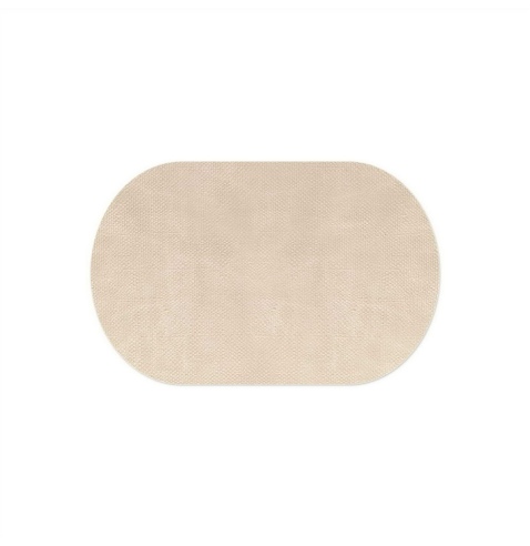TOVAGLIETTE TAPPETINI D'ARREDO 47x30 cm OVALE pezzo singolo JUTA AVORI