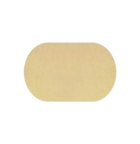 OVAL PLACEMATS 47x30 cm OVALE single piece JUTE SAGE