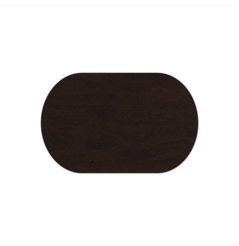 OVAL PLACEMATS 47x30 cm OVALE single piece CORK BROWN