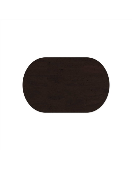 OVAL PLACEMATS 47x30 cm OVALE single piece CORK BROWN