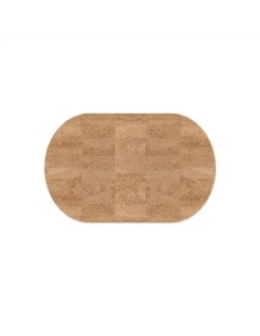 OVAL PLACEMATS 47x30 cm OVALE single piece CORK NATURAL th. 1.4