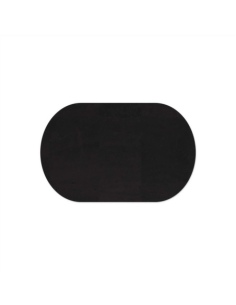 OVAL PLACEMATS 47x30 cm OVALE single piece CORK BLACK