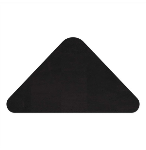 PLACEMATS 65x37 cm PETALO single piece CORK BLACK