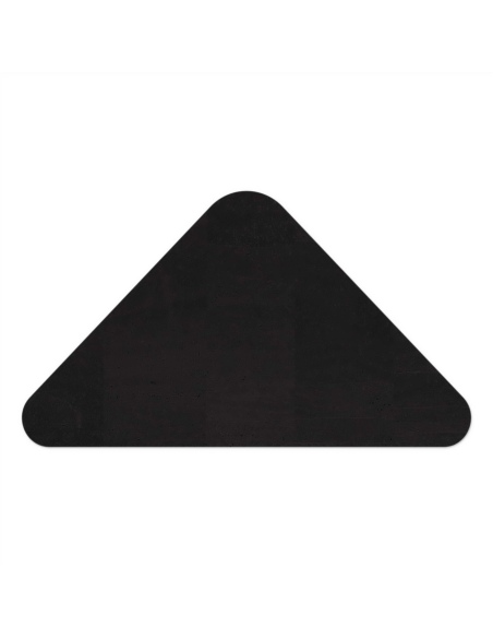 PLACEMATS 65x37 cm PETALO single piece CORK BLACK