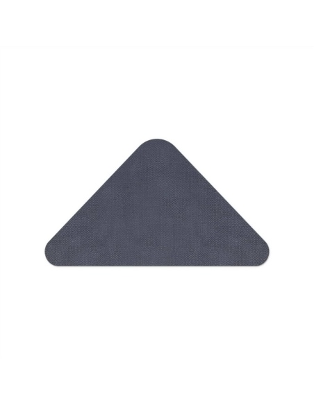 PLACEMATS 51x29 cm PETALO single piece JUTE BLUE