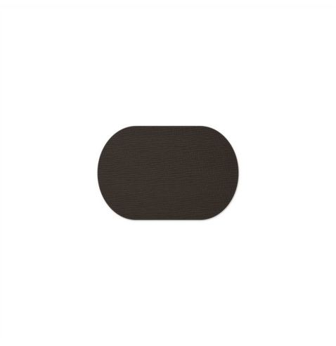 OVAL PLACEMATS 30x20 cm OVALE single piece CHEF BROWN