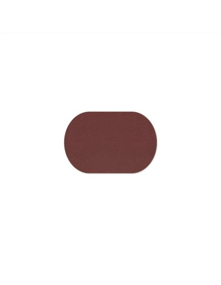 TOVAGLIETTE TAPPETINI D'ARREDO 30x20 cm OVALE pezzo singolo JUTA BORDE