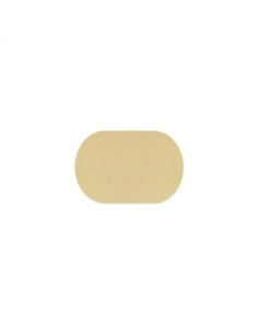 OVAL PLACEMATS 30x20 cm OVALE single piece JUTE SAGE