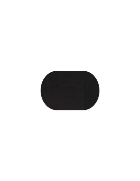 OVAL PLACEMATS 30x20 cm OVALE single piece CORK BLACK