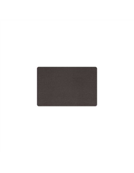 PLACEMATS 32x21 cm single piece JUTE BLACK