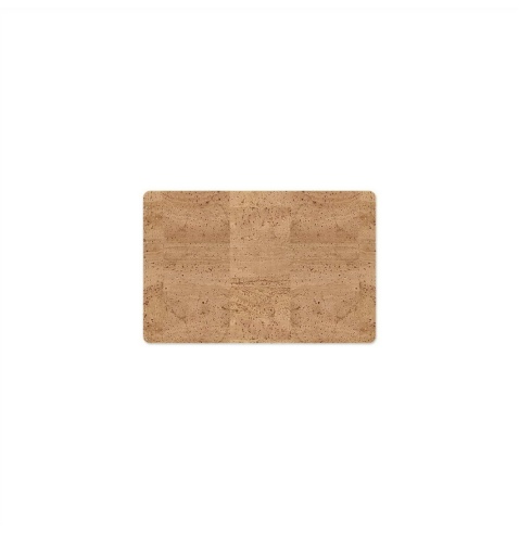 PLACEMATS 32x21 cm single piece CORK NATURAL th. 1.4