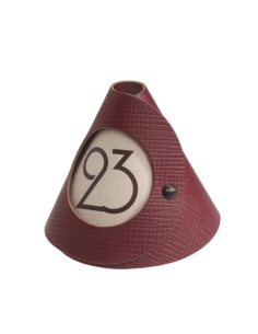 CONE table sign single side 10 pcs. pack CHEF BURGUNDY