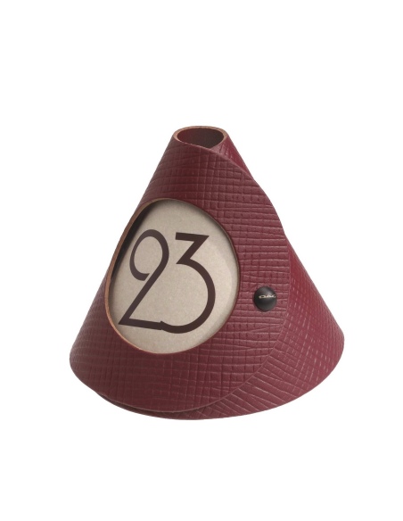 CONE segna tavoli monofacciali conf. 10 pz. CHEF BORDEAUX