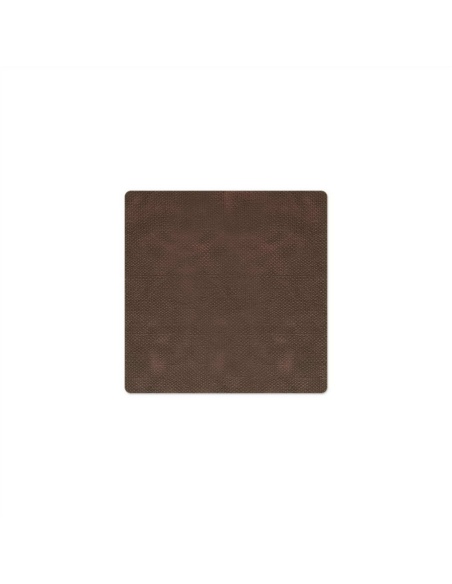 TOVAGLIETTE TAPPETINI D'ARREDO 32x32 cm pezzo singolo JUTA MARRONE