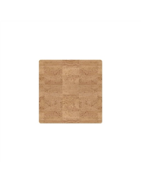 PLACEMATS 32x32 cm single piece CORK NATURAL th. 1.4