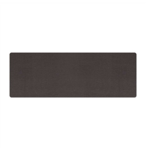 TOVAGLIETTE TAPPETINI D'ARREDO 62x22 cm pezzo singolo JUTA NERO
