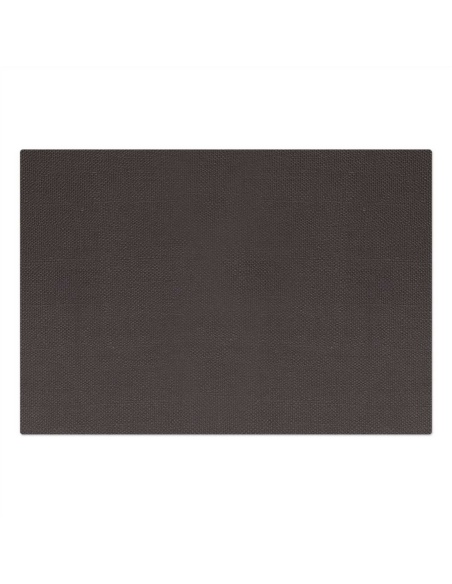 PLACEMATS 65x45 cm single piece JUTE BLACK