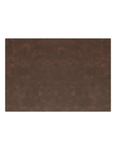 PLACEMATS 65x45 cm single piece JUTE BROWN