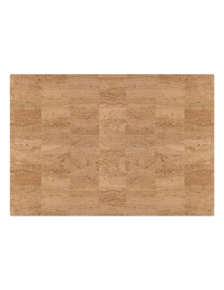 TOVAGLIETTE TAPPETINI D'ARREDO 65x45 cm pezzo singolo SUGHERO NATURALE