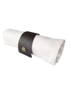 RING napkinring 4 pcs. pack CHEF BROWN
