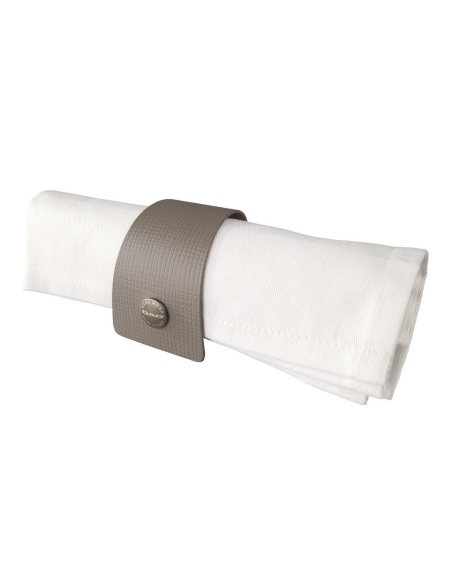 RING porta tovagliolo conf. 4 pz. CHEF TORTORA