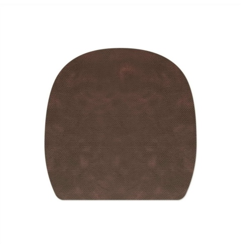 TOVAGLIETTE TAPPETINI D'ARREDO 45x45 cm UNICA pezzo singolo JUTA MARRO