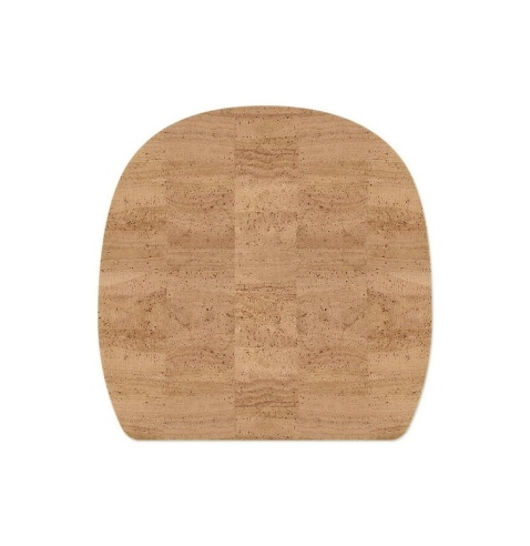 PLACEMATS 45x45 cm UNICA single piece CORK NATURAL th. 1.4