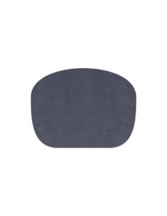 PLACEMATS 45x34 cm POUF single piece JUTE BLUE