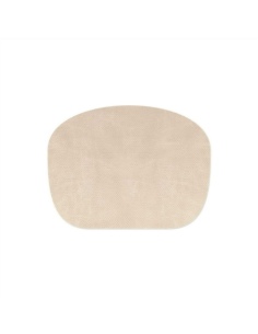 PLACEMATS 45x34 cm POUF single piece JUTE IVORY