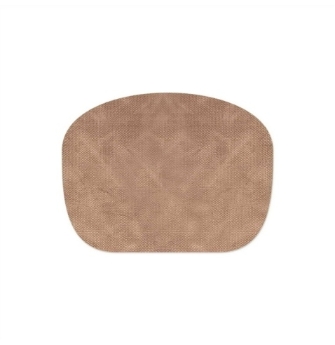 PLACEMATS 45x34 cm POUF single piece JUTE CAMEL