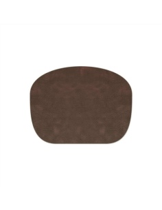 PLACEMATS 45x34 cm POUF single piece JUTE BROWN