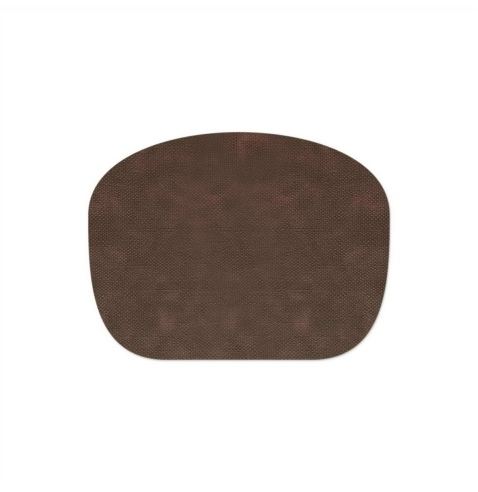 PLACEMATS 45x34 cm POUF single piece JUTE BROWN