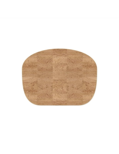 PLACEMATS 45x34 cm POUF single piece CORK NATURAL th. 1.4