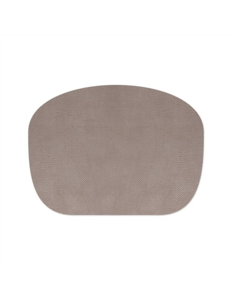 PLACEMATS 54x40 cm POUF single piece JUTE GREY