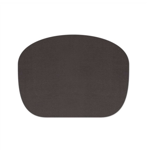 PLACEMATS 54x40 cm POUF single piece JUTE BLACK