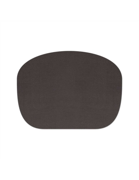 TOVAGLIETTE TAPPETINI D'ARREDO 54x40 cm POUF pezzo singolo JUTA NERO