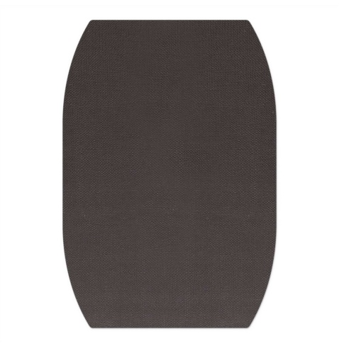 TOVAGLIETTE TAPPETINI D'ARREDO 65x45 cm RUNNER pezzo singolo JUTA NERO